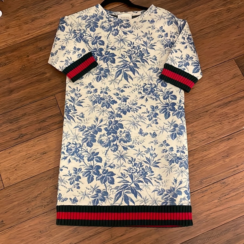 Girls Gucci Cotton Dress